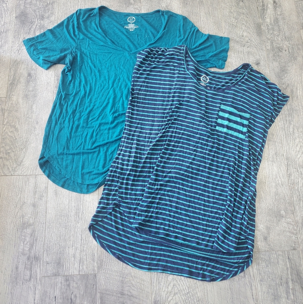 Maurices Blue And Teal Shirts Xl